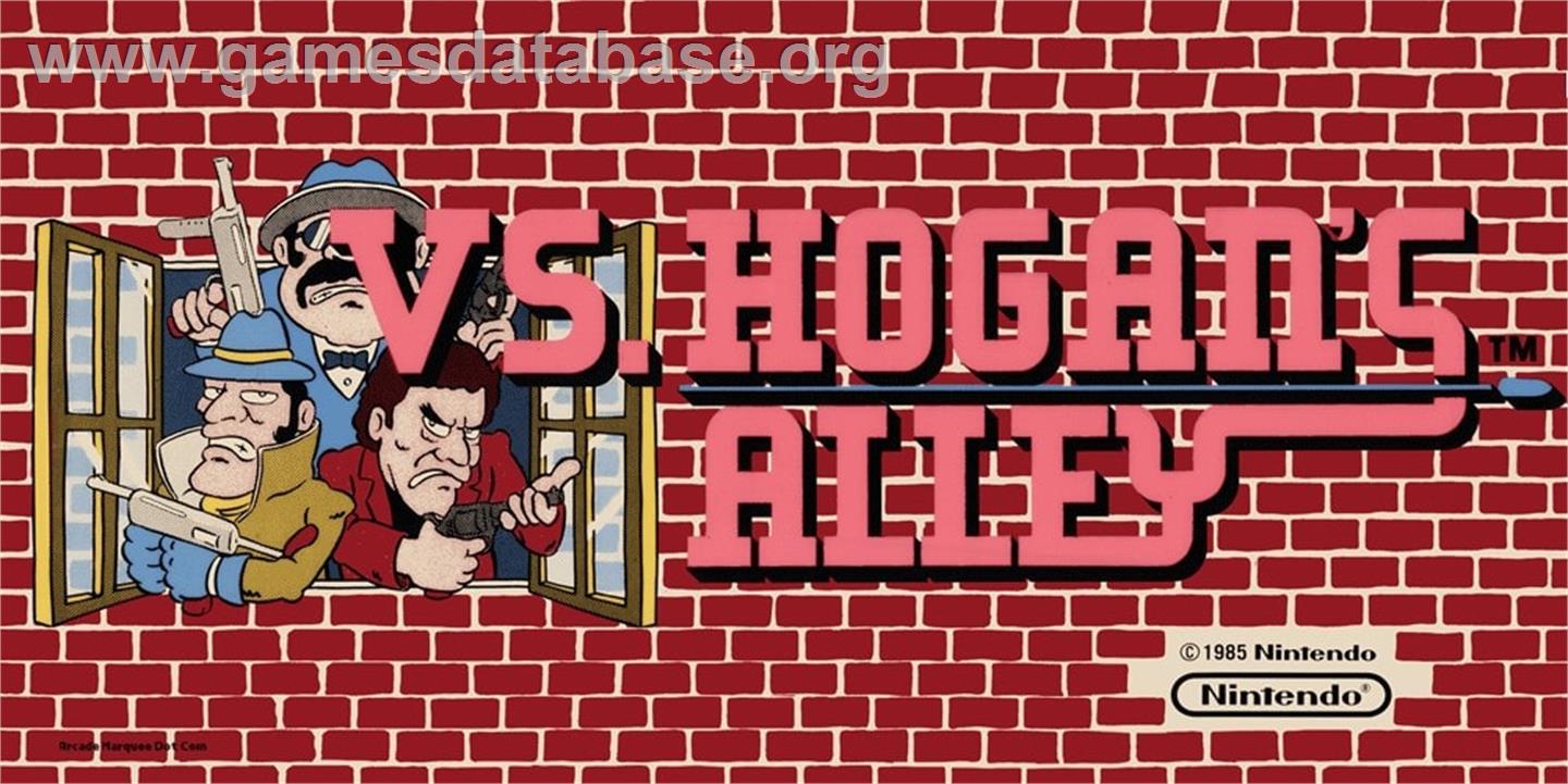 Hogan's Alley - Arcade - Artwork - Marquee