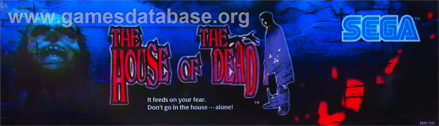 House of the Dead - Arcade - Artwork - Marquee