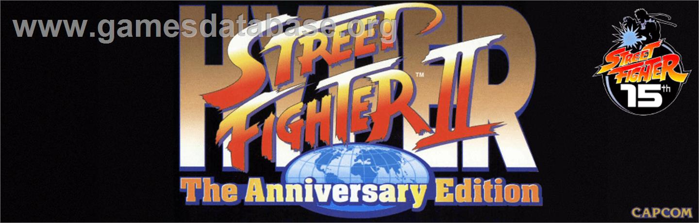 Hyper Street Fighter 2: The Anniversary Edition - Arcade - Artwork - Marquee