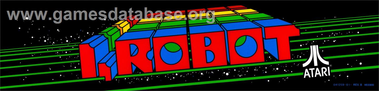 I, Robot - Arcade - Artwork - Marquee