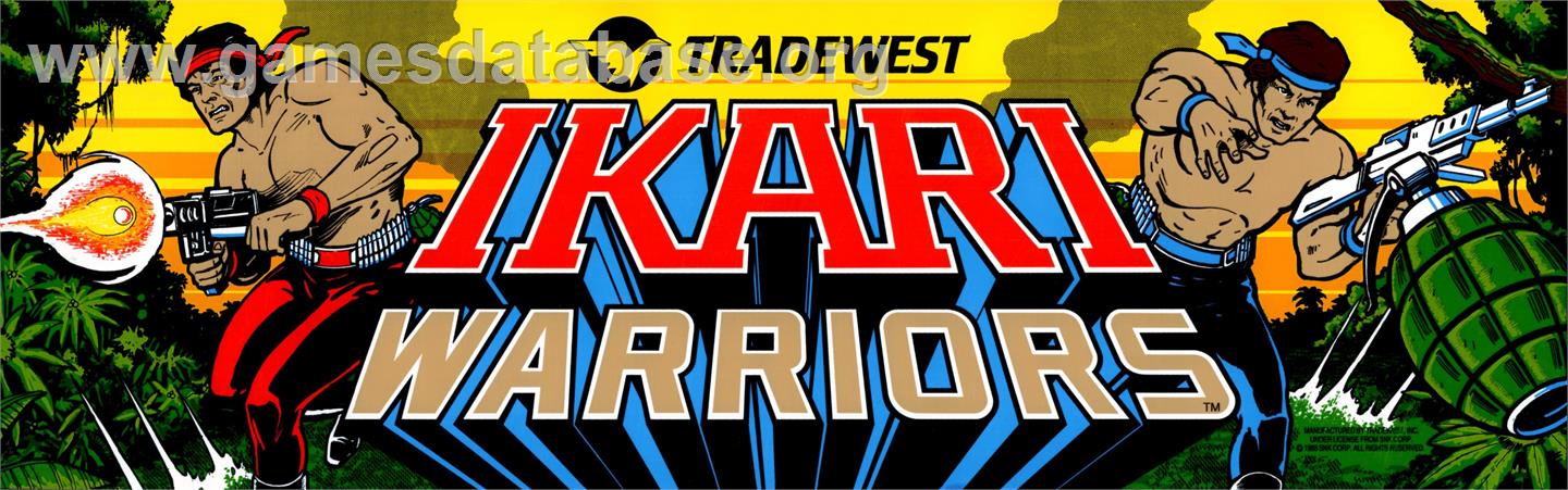 Ikari - Arcade - Artwork - Marquee