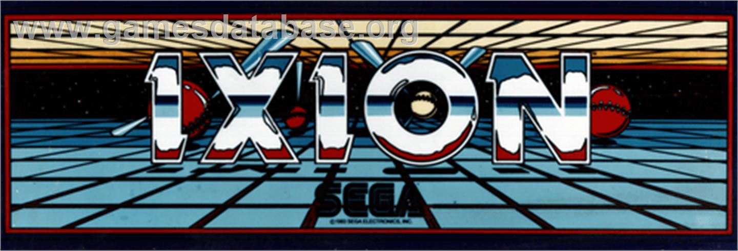 Ixion - Arcade - Artwork - Marquee