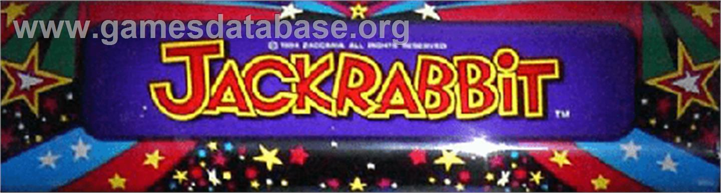 Jack Rabbit - Arcade - Artwork - Marquee