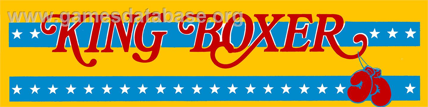 King of Boxer - Arcade - Artwork - Marquee