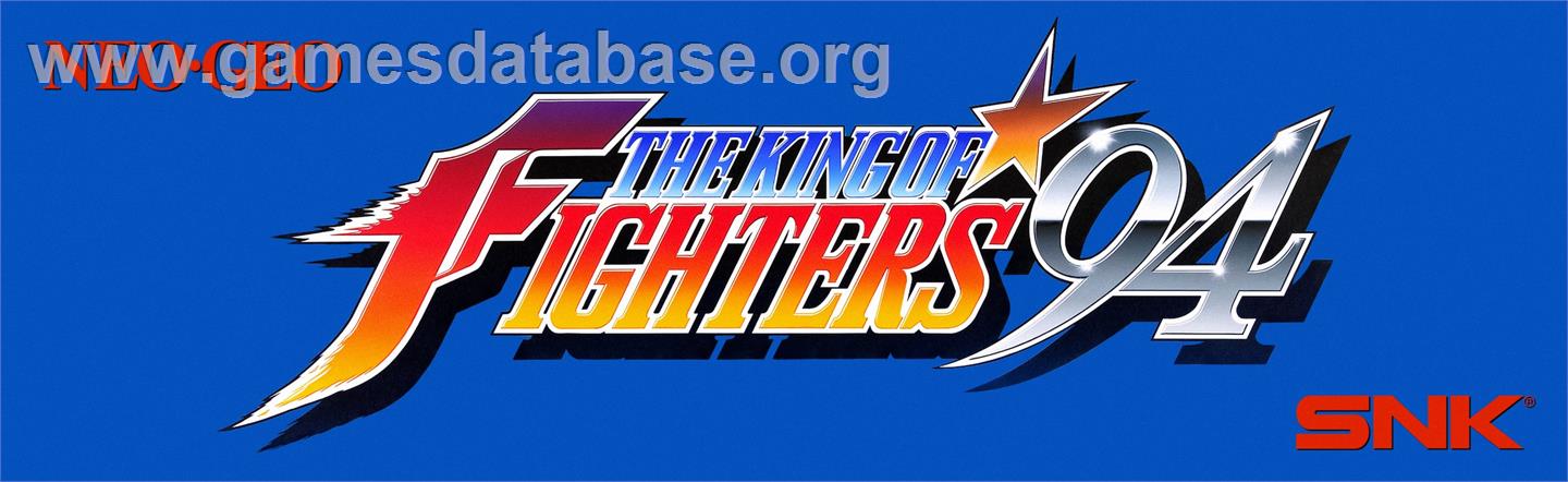 King of Fighters '94, The - Arcade - Artwork - Marquee