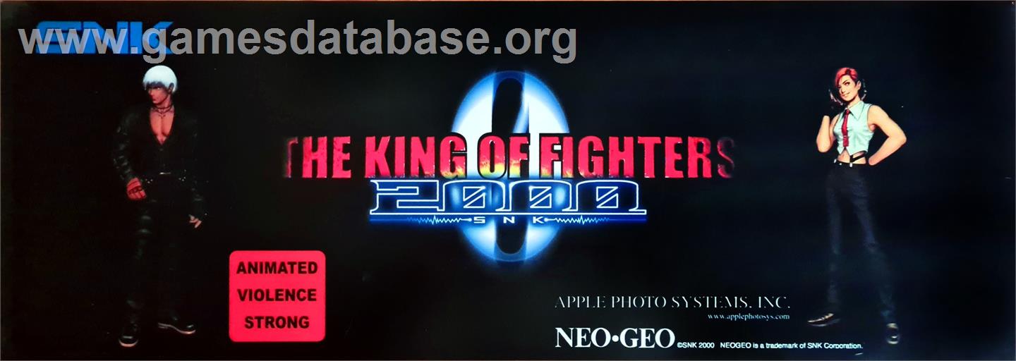King of Fighters 2000, The - Arcade - Artwork - Marquee