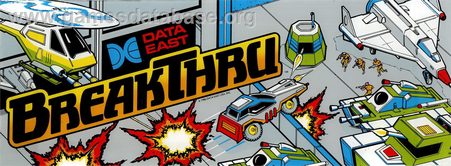 Kyoukou Toppa - Arcade - Artwork - Marquee