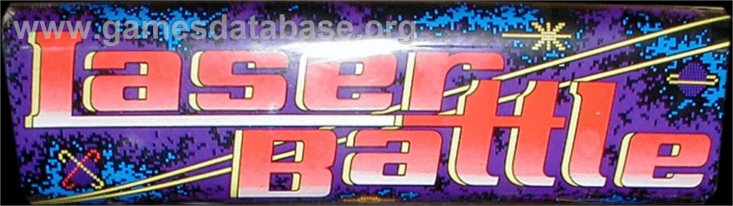 Laser Battle - Arcade - Artwork - Marquee