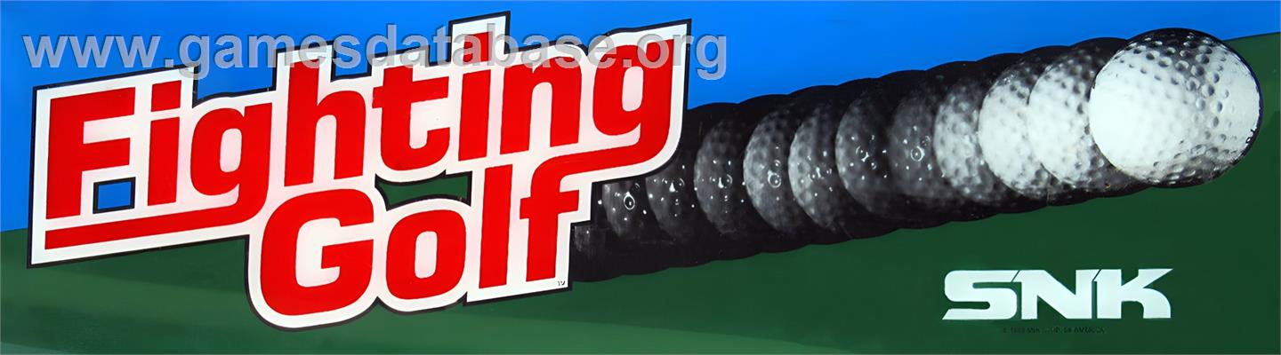 Lee Trevino's Fighting Golf - Arcade - Artwork - Marquee