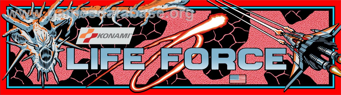 Lifeforce - Arcade - Artwork - Marquee