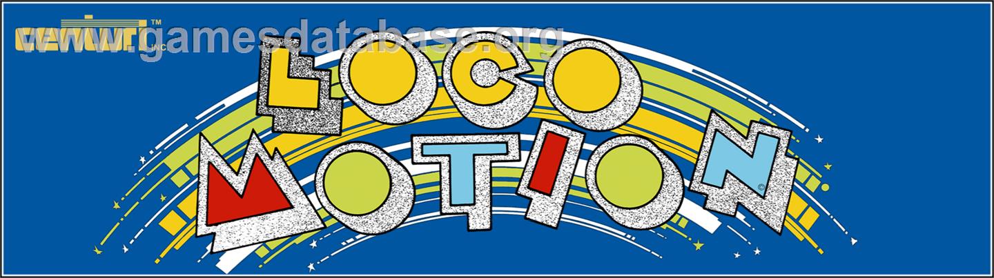 Loco-Motion - Arcade - Artwork - Marquee