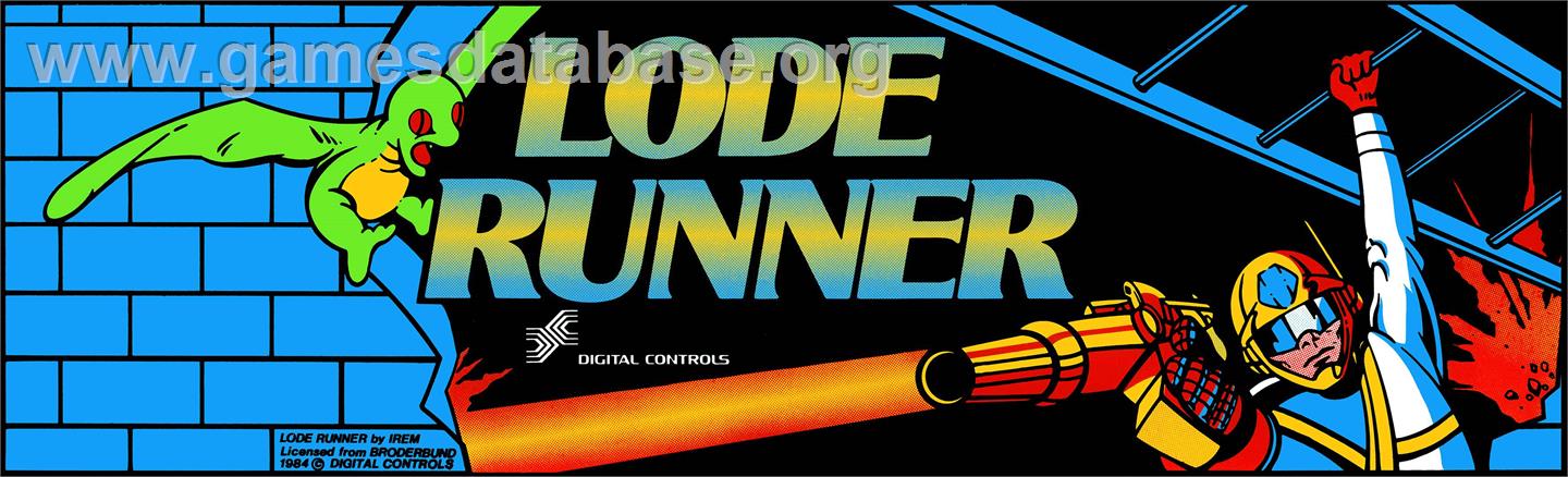 Lode Runner - Arcade - Artwork - Marquee