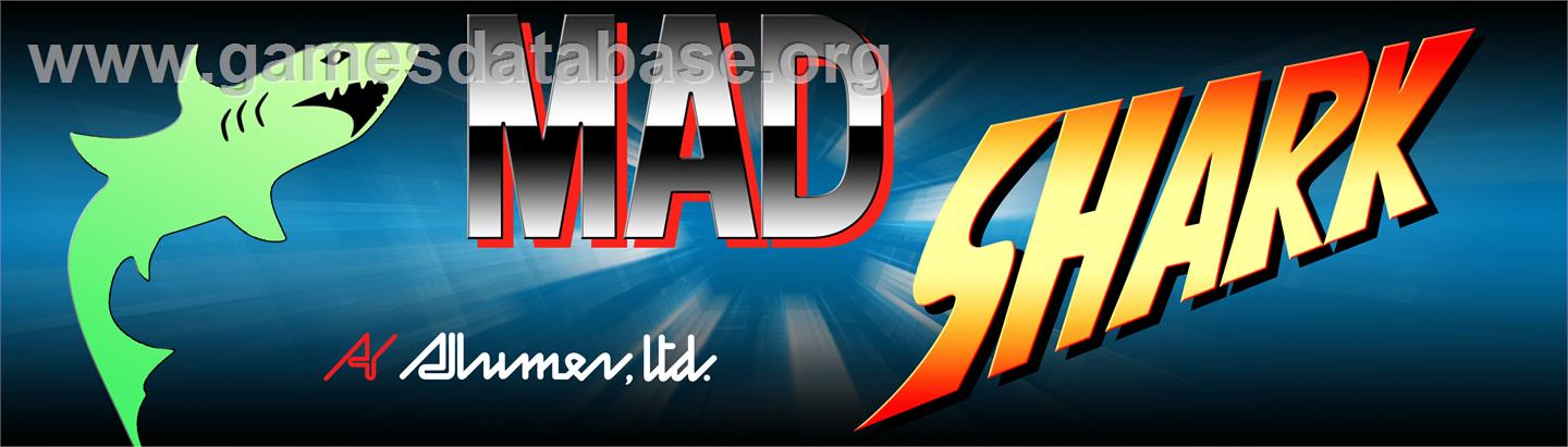 Mad Shark - Arcade - Artwork - Marquee