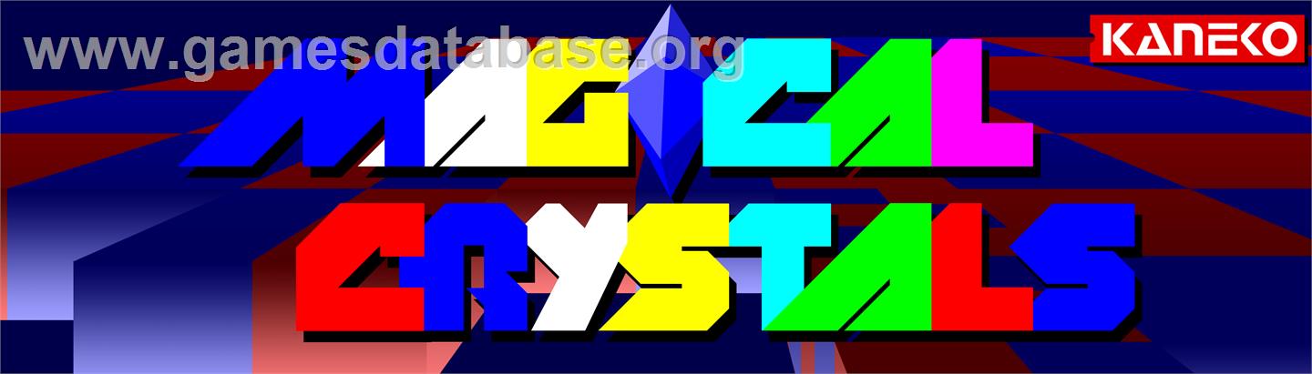 Magical Crystals - Arcade - Artwork - Marquee