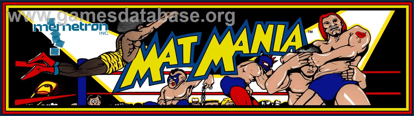 Mat Mania - Arcade - Artwork - Marquee