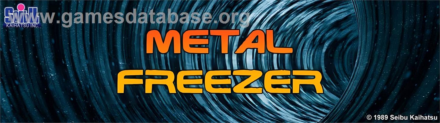 Metal Freezer - Arcade - Artwork - Marquee