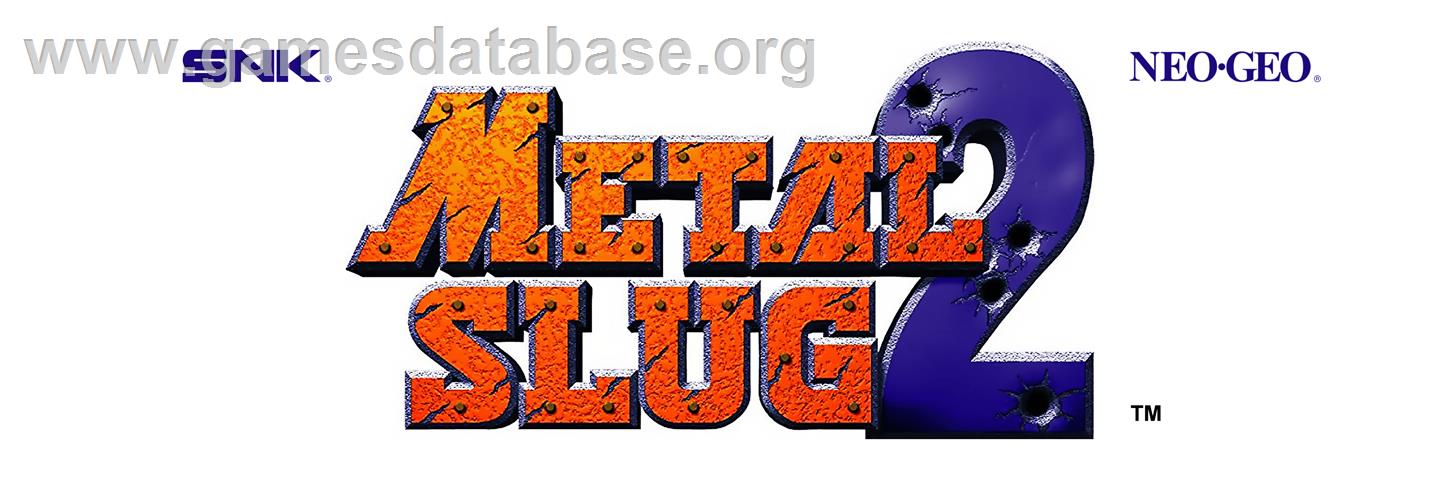 Metal Slug 2 - Super Vehicle-001/II - Arcade - Artwork - Marquee