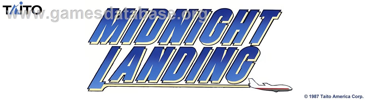 Midnight Landing - Arcade - Artwork - Marquee