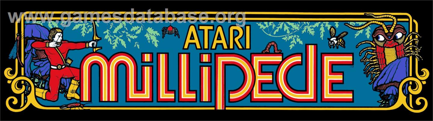 Millipede - Arcade - Artwork - Marquee