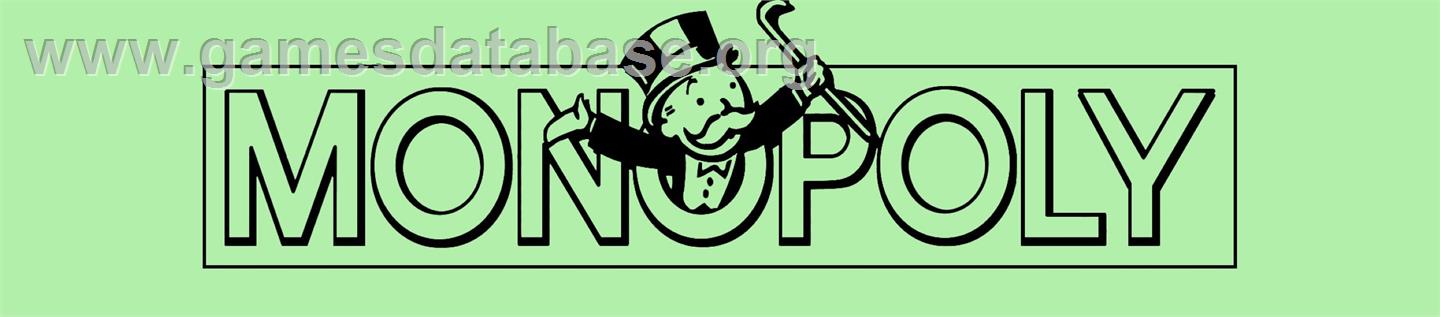 Monopoly Classic - Arcade - Artwork - Marquee
