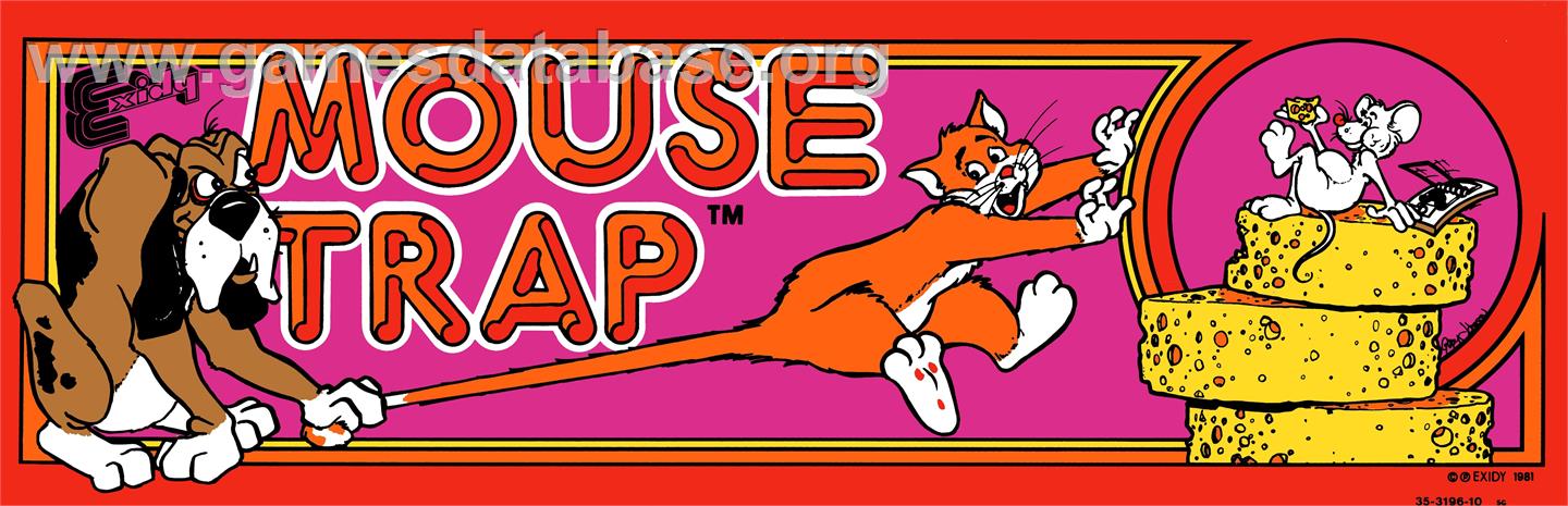 Mouse Trap - Arcade - Artwork - Marquee