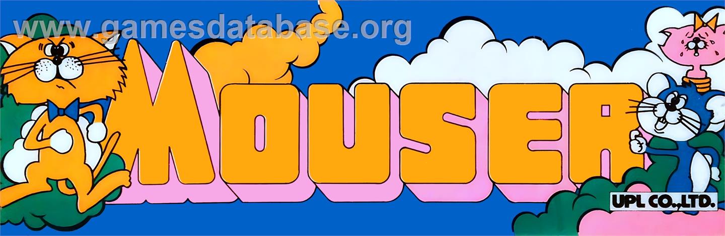 Mouser - Arcade - Artwork - Marquee