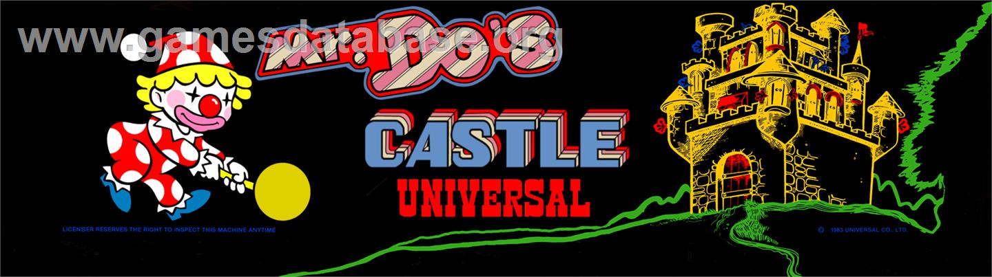 Mr. Do's Castle - Arcade - Artwork - Marquee