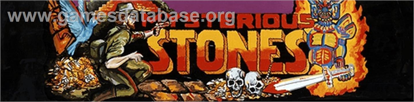 Mysterious Stones - Dr. Kick in Adventure - Arcade - Artwork - Marquee