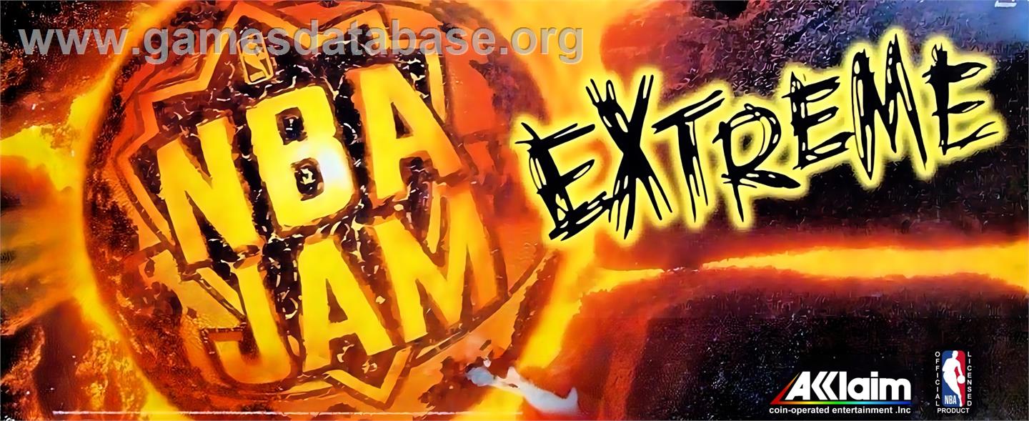 NBA Jam Extreme - Arcade - Artwork - Marquee