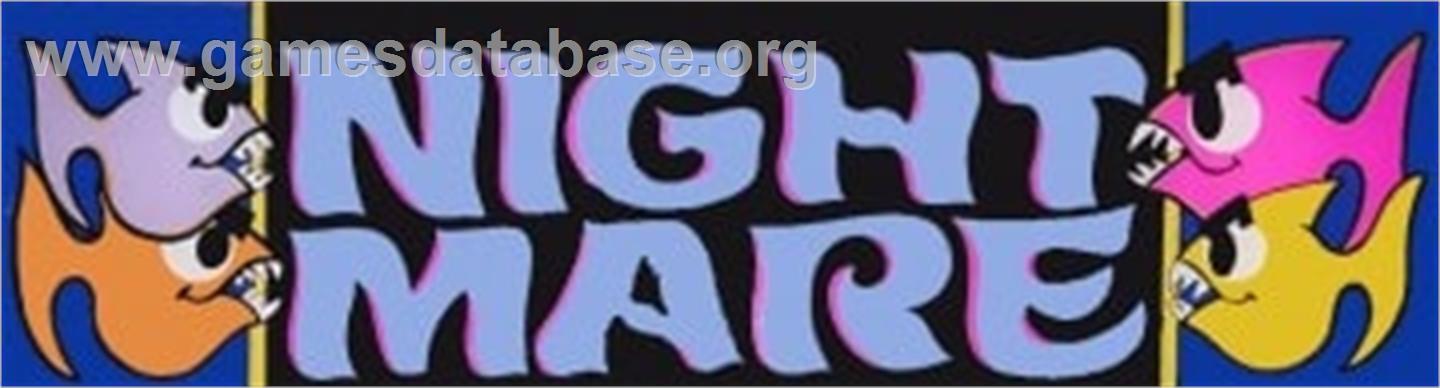 Night Mare - Arcade - Artwork - Marquee