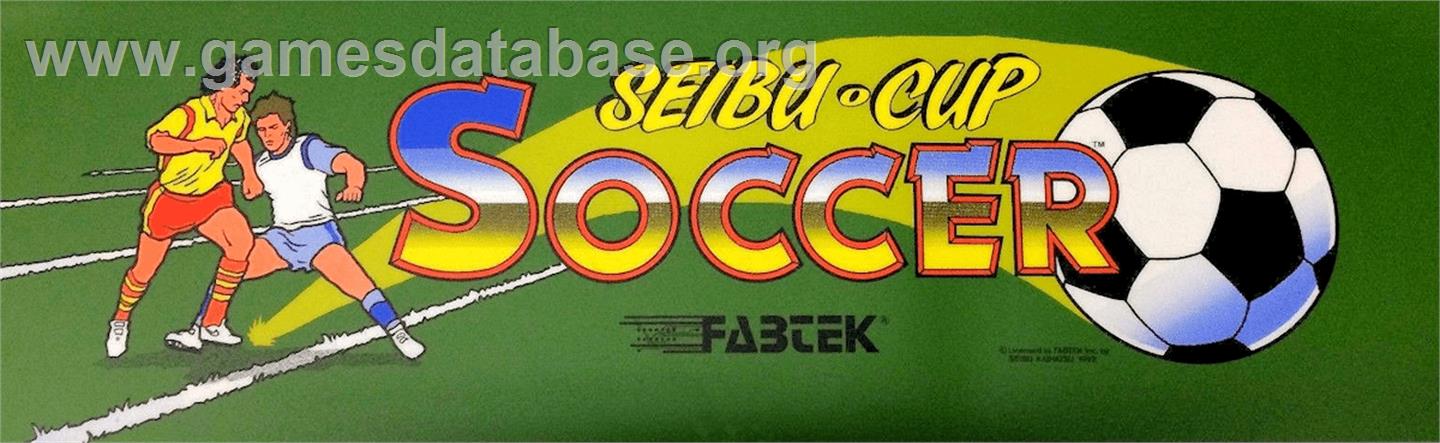 Olympic Soccer '92 - Arcade - Artwork - Marquee