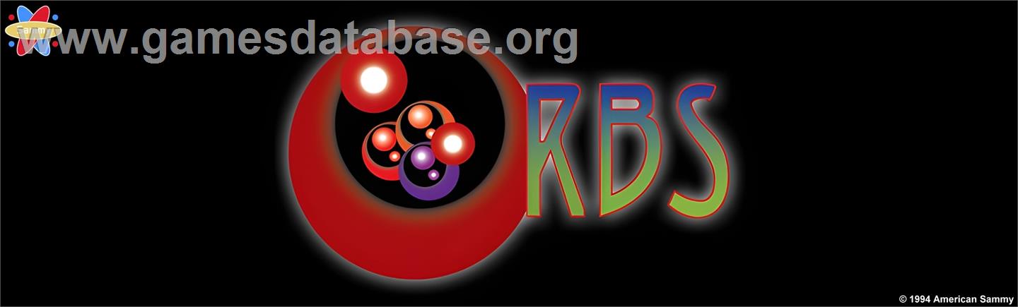 Orbs - Arcade - Artwork - Marquee