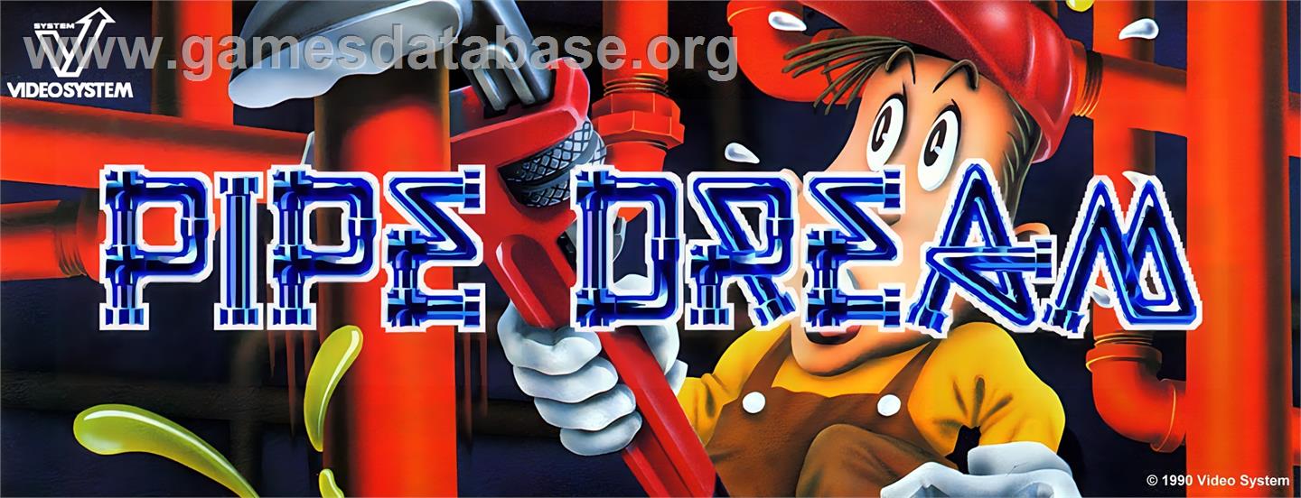 Pipe Dream - Arcade - Artwork - Marquee