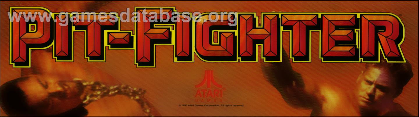 Pit Fighter - Arcade - Artwork - Marquee