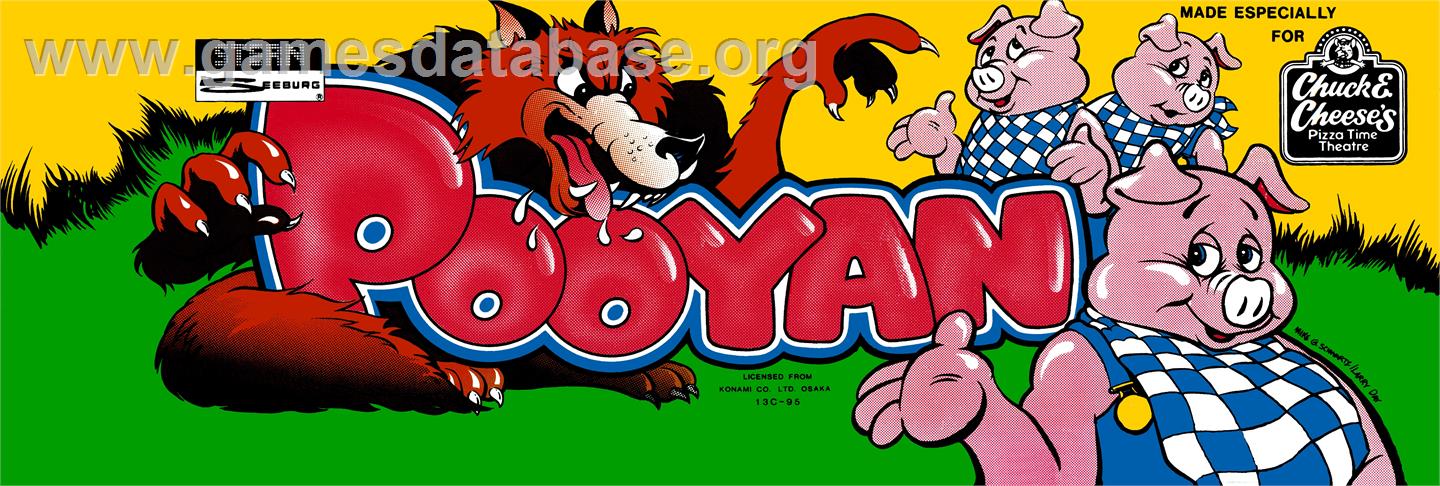 Pooyan - Arcade - Artwork - Marquee