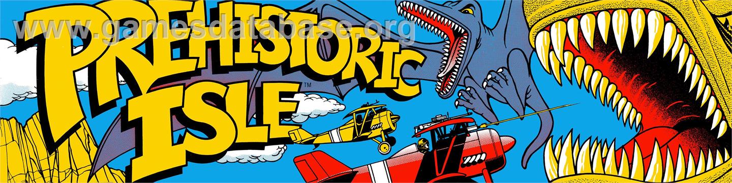 Prehistoric Isle in 1930 - Arcade - Artwork - Marquee