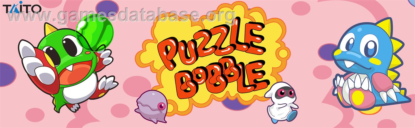 Puzzle Bobble - Arcade - Artwork - Marquee