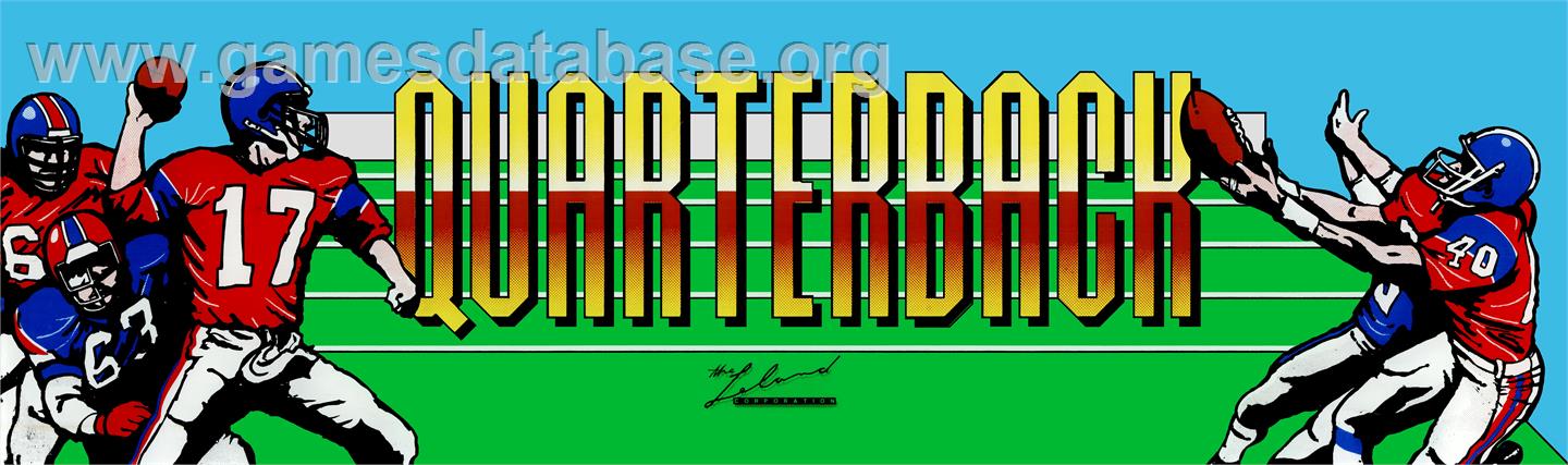 Quarterback - Arcade - Artwork - Marquee