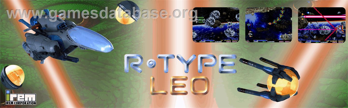 R-Type Leo - Arcade - Artwork - Marquee