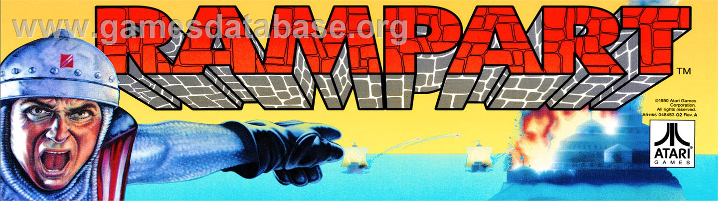 Rampart - Arcade - Artwork - Marquee