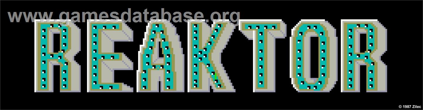 Reaktor - Arcade - Artwork - Marquee