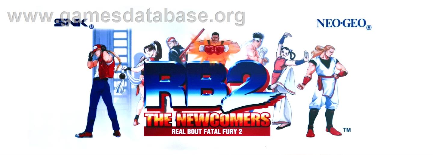 Real Bout Fatal Fury 2 - The Newcomers - Arcade - Artwork - Marquee