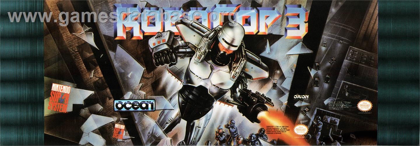 Robocop 3 - Arcade - Artwork - Marquee