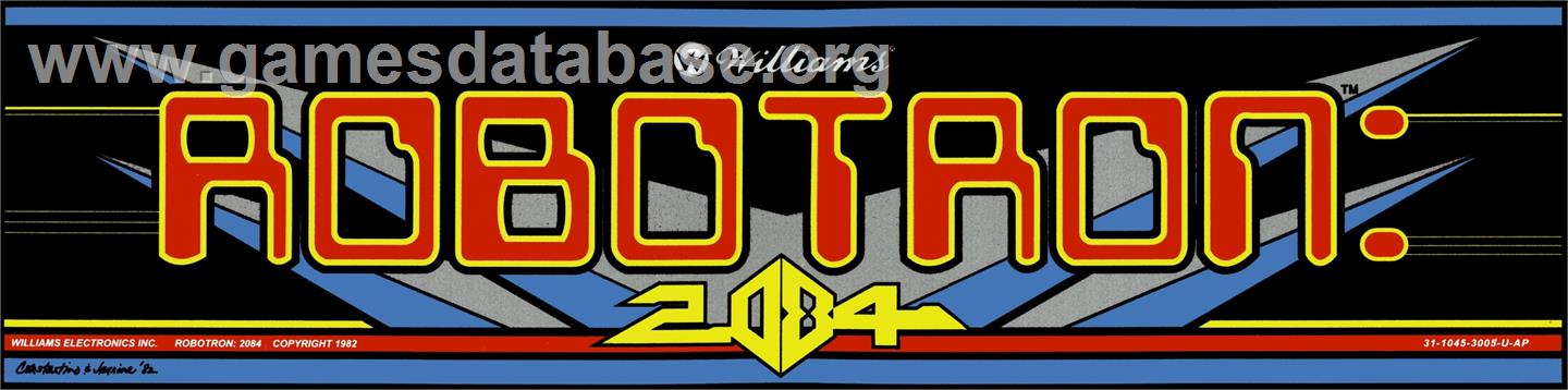 Robotron: 2084 - Arcade - Artwork - Marquee