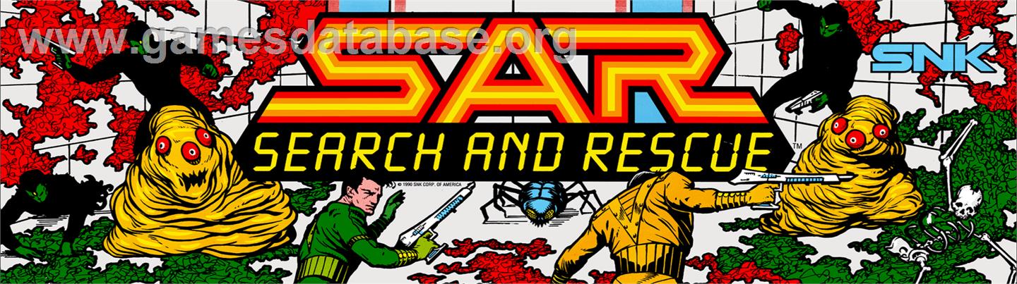 SAR - Search And Rescue - Arcade - Artwork - Marquee