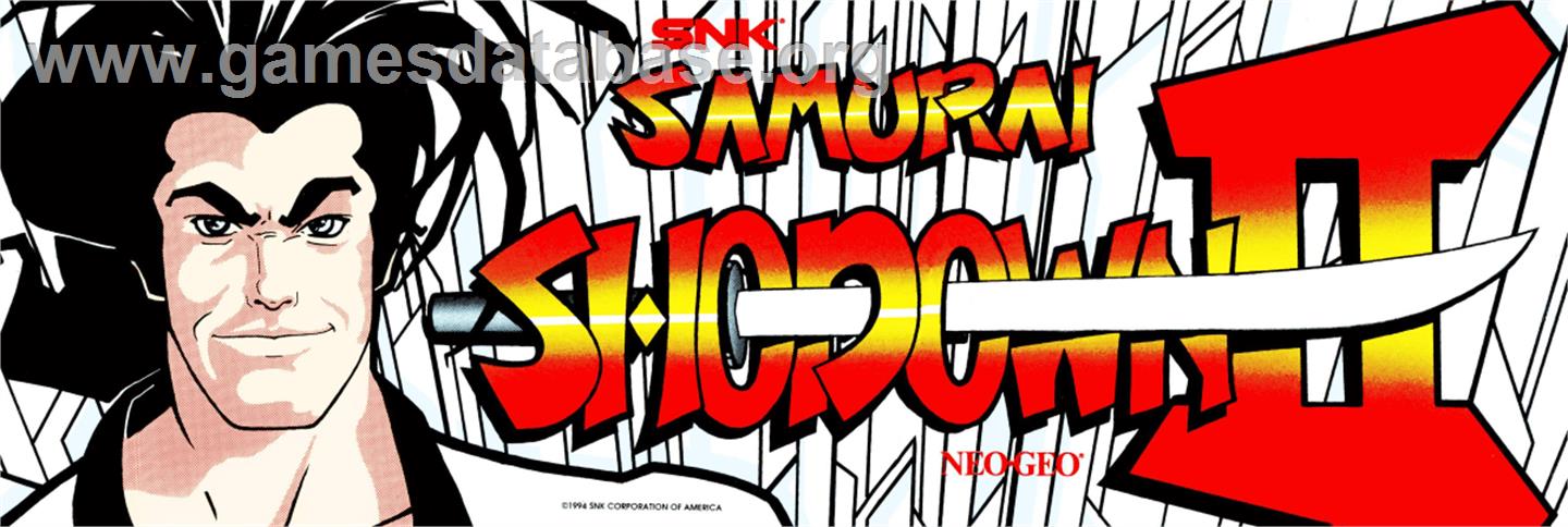 Samurai Shodown II / Shin Samurai Spirits - Haohmaru jigokuhen - Arcade - Artwork - Marquee