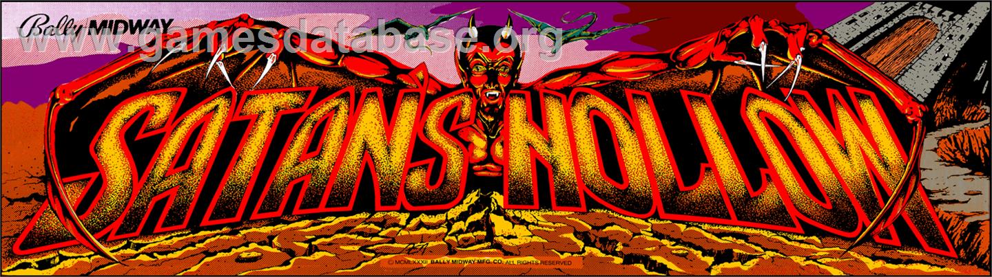 Satan's Hollow - Arcade - Artwork - Marquee