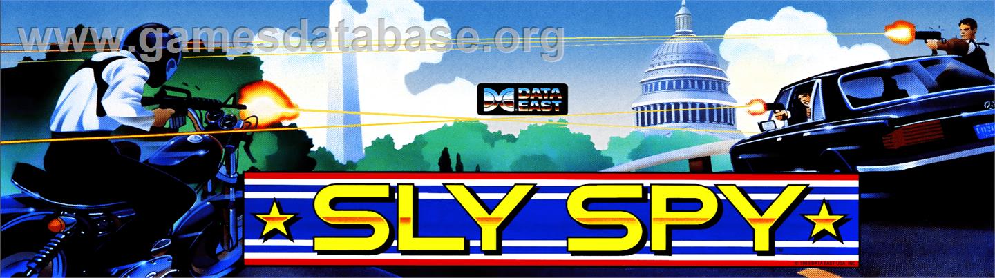 Sly Spy - Arcade - Artwork - Marquee