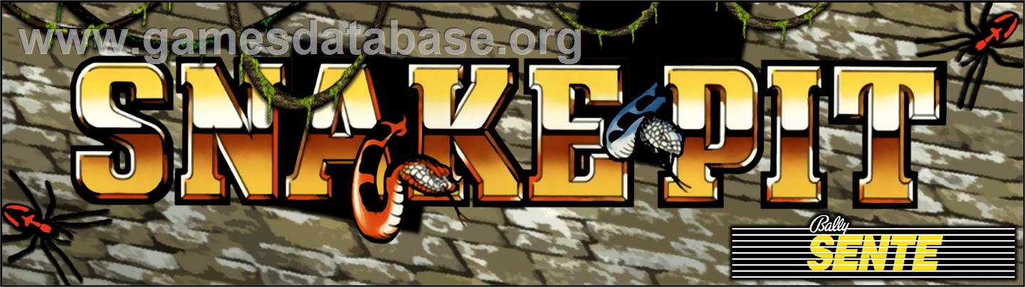 Snake Pit - Arcade - Artwork - Marquee