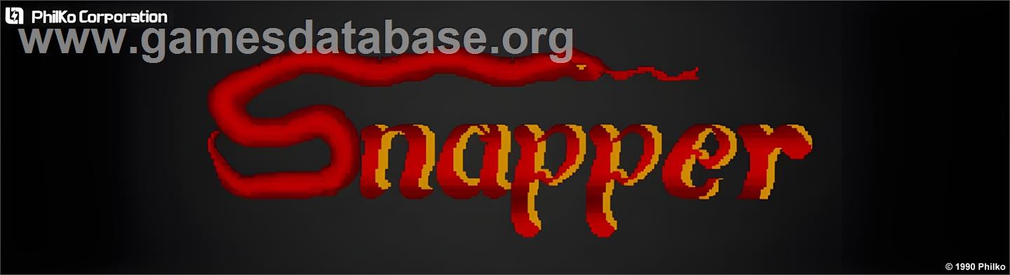 Snapper - Arcade - Artwork - Marquee